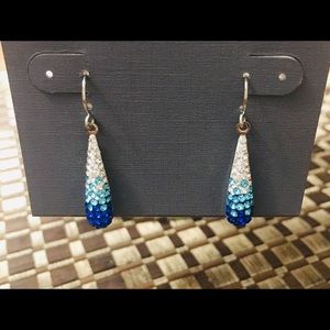 Silver earrings